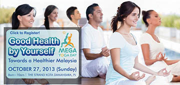 Mega Yoga Day - 27 October 2013